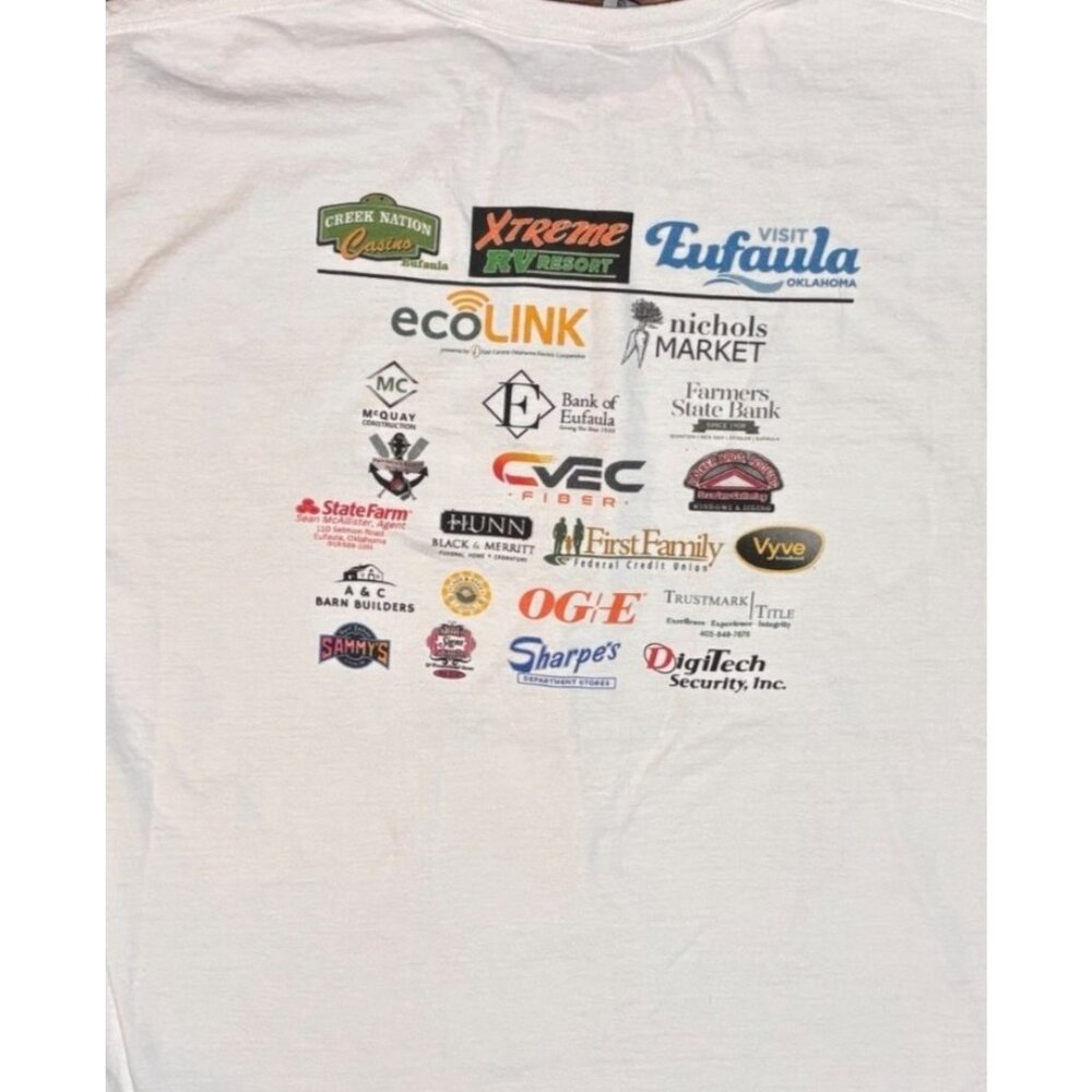 Whole Hawg Day 2024 40th Annual Graphic T-Shirt Gildan Ultra Cotton 3XL White - Picture 5 of 5